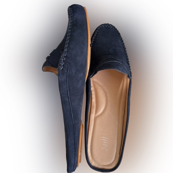 NWT. JJILL SUEDE MULES. SZ 11M - Picture 3 of 5